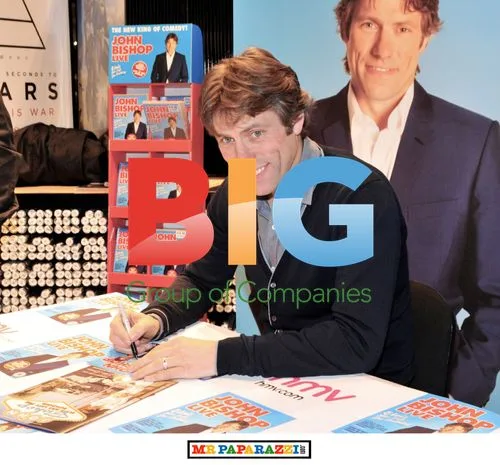 John Bishop Signs DVDs in Liverpool