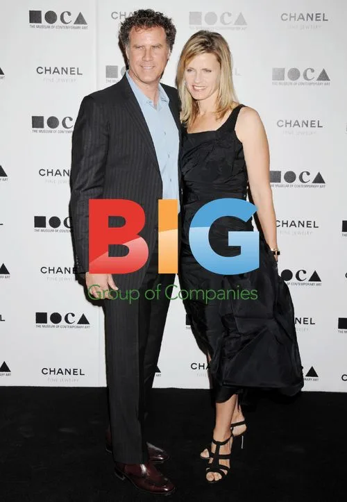 Will Ferrell and wife at MOCA gala