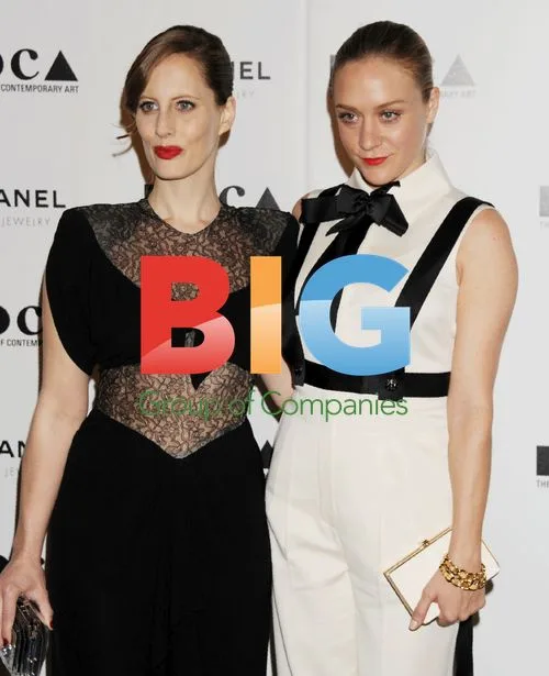 Liz Goldwyn and Chloe Sevigny at MOCA Gala
