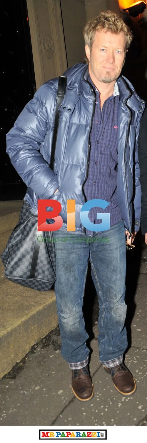 A-HA Leaving Hotel in Glasgow