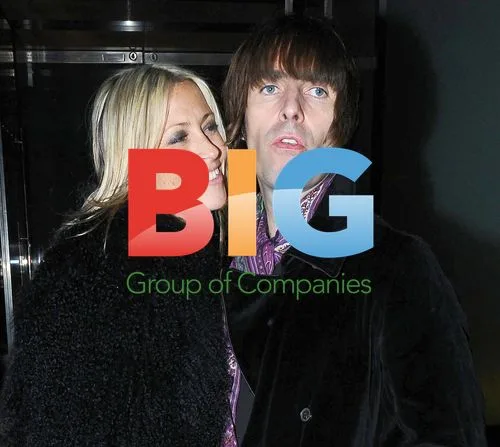 Liam Gallagher and Nicole Appleton at Met Bar