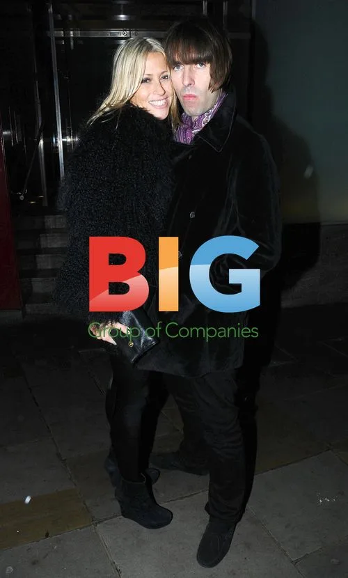 Liam Gallagher and Nicole Appleton at Met Bar