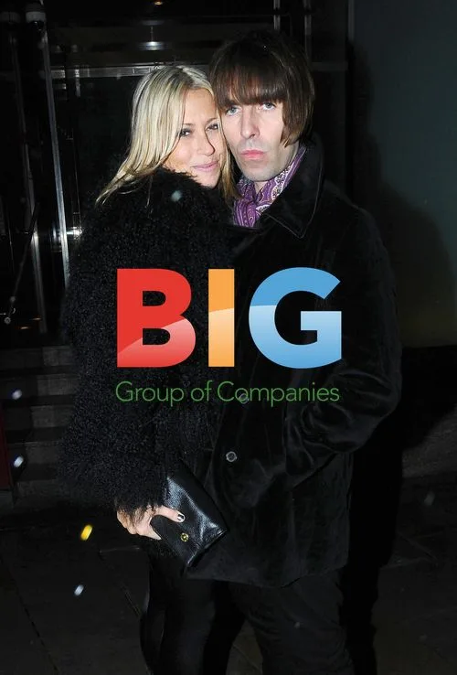 Liam Gallagher and Nicole Appleton at Met bar
