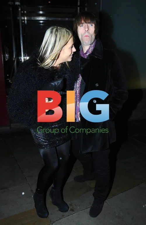 Liam Gallagher and Nicole Appleton at Met bar