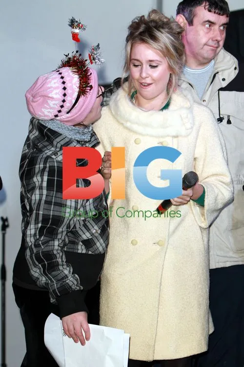 Dianna Vickers Switches on Blackburn Christmas Lights