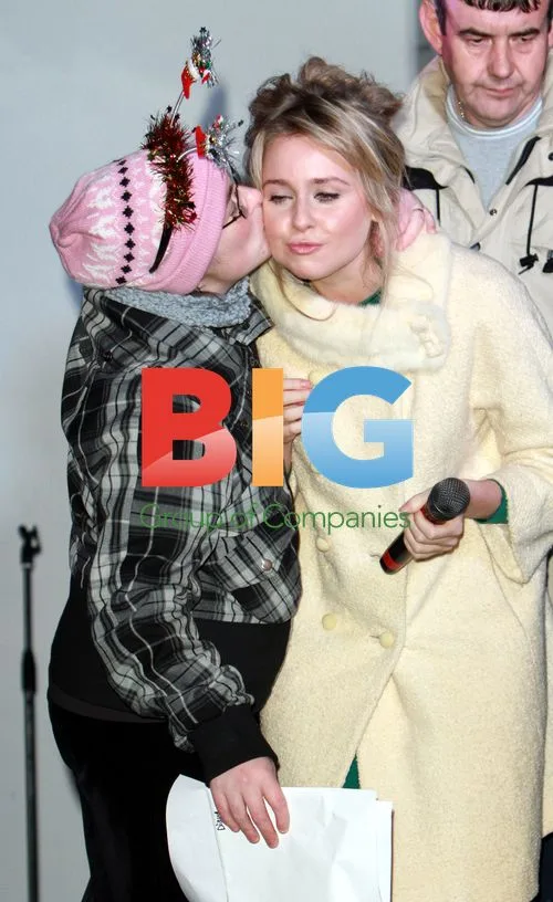 Dianna Vickers Switches on Blackburn Christmas Lights