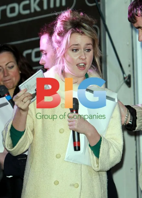 Dianna Vickers Turns On Blackburn Christmas Lights