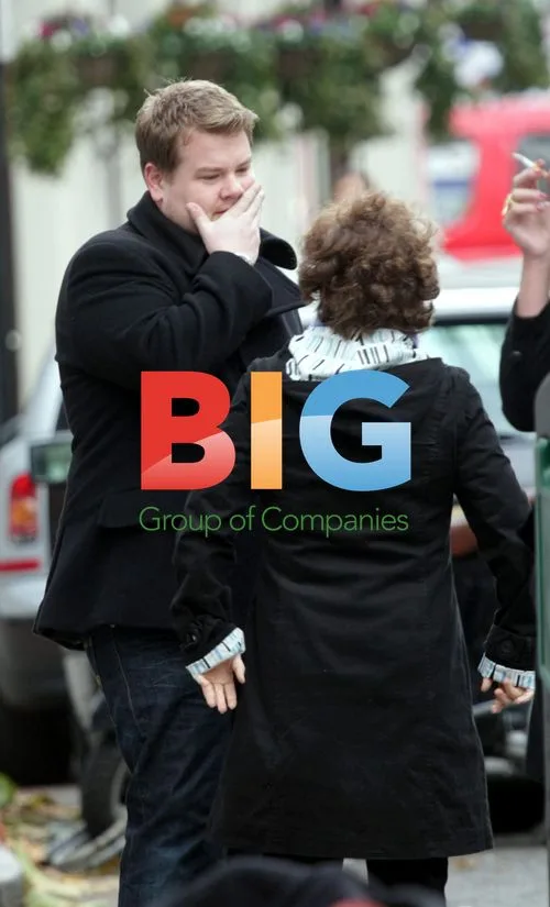 James Corden chats with Imelda Staunton in London