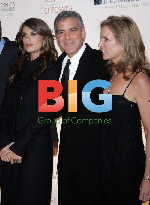 Clooney, Canalis and Kennedy at RFK Awards 2010