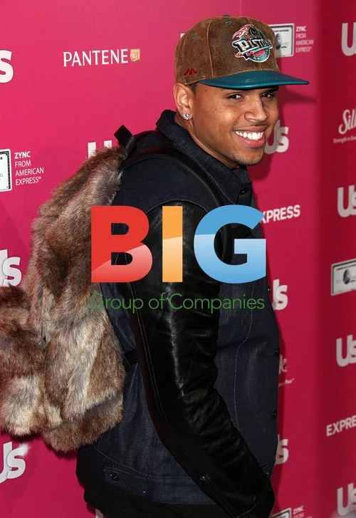 Chris Brown at Us Magazine Party