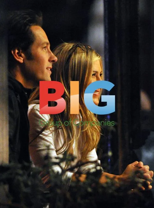 Jennifer Aniston and Paul Rudd filming 'Wanderlust'