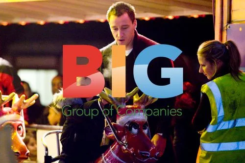John Terry and Toni Poole at Winter Wonderland
