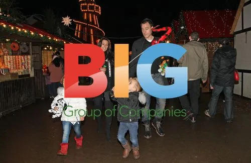 John Terry and Family at Winter Wonderland