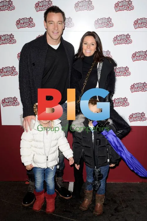 John Terry and Toni Poole at Winter Wonderland