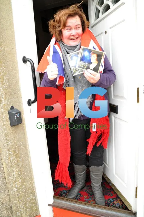 Susan Boyle Celebrates No. 1 Albums
