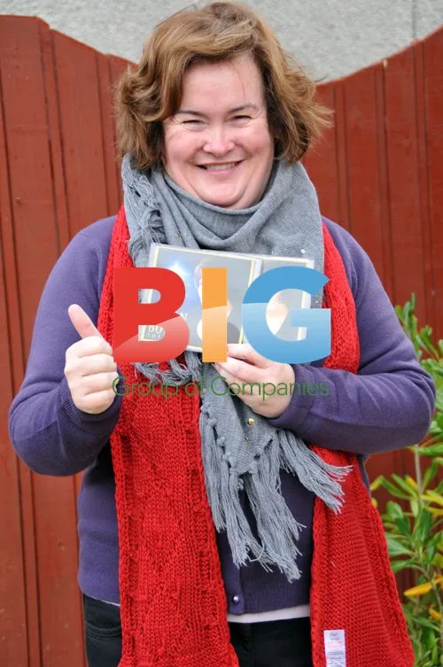 Susan Boyle Celebrates No.1 Album