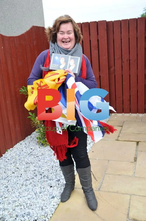 Susan Boyle Celebrates #1 Album