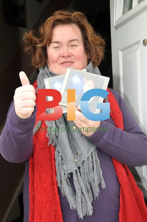 Susan Boyle Celebrates No1 Albums