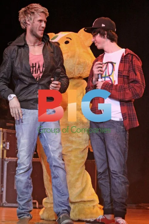 John James and Sam Pepper at Children In Need