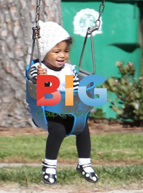 Heidi Klum and Seal's Kids at Coldwater Park