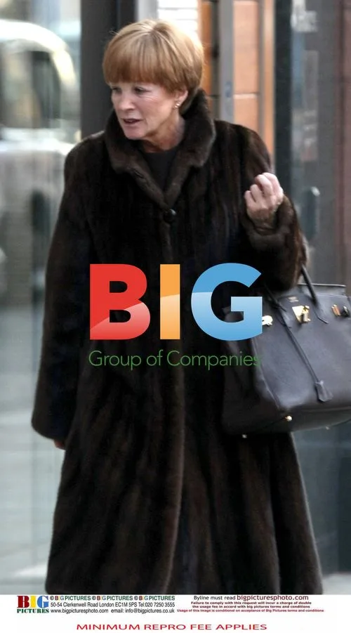 Anne Robinson Shopping in Knightsbridge