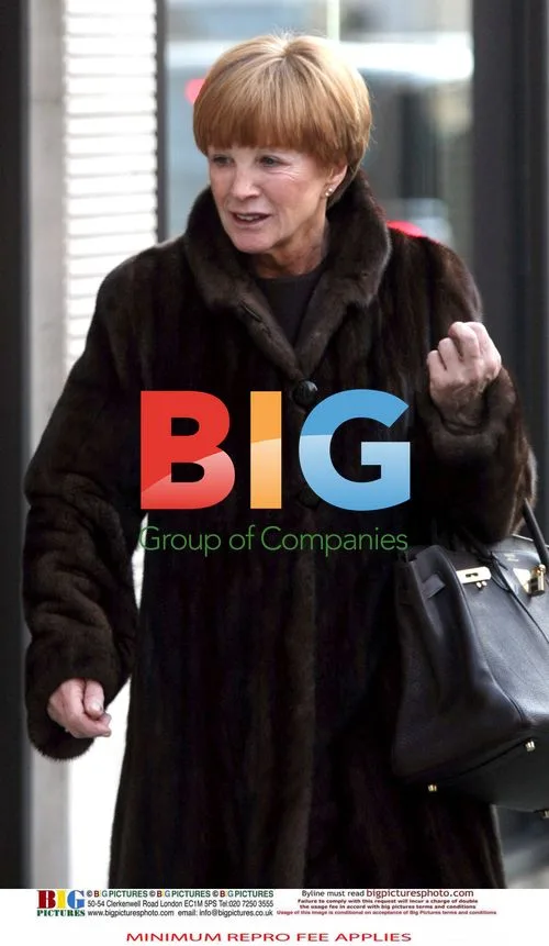 Anne Robinson Strolling in Knightsbridge