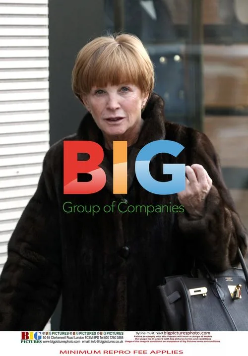 Anne Robinson Seen in Knightsbridge, London