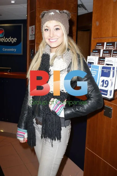Melissa Walton Switches on Coventry Xmas Lights