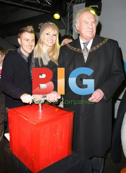 Hollyoaks actress switches on Coventry Christmas lights