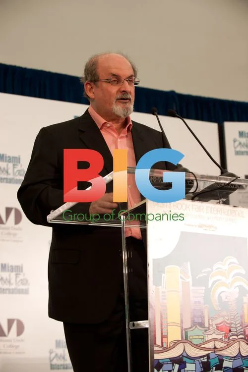 Salman Rushdie Book Signing in Miami