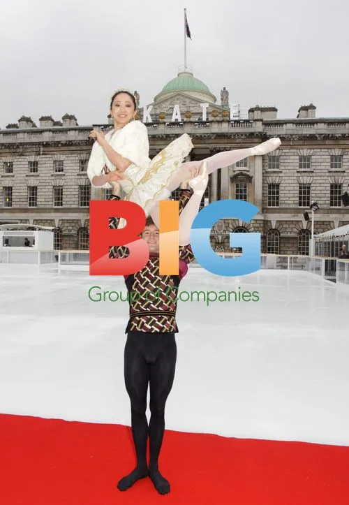 Erina Takahashi, James Streeter & Jayne Torvill at Big Ice Dance Workout