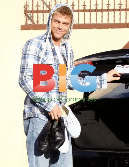 Derek Hough at DWTS Rehearsal