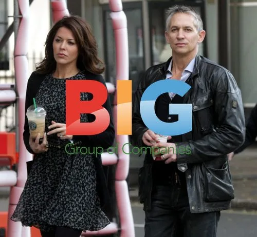 Gary Lineker and Danielle Lineker on Stroll