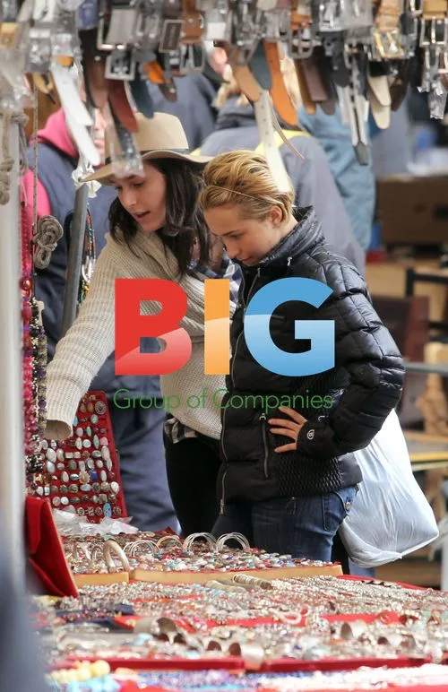 Hayden Panettiere shopping in Rome