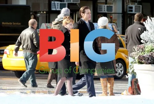 Jim Carrey filming 'Mr. Popper's Penguins' in NYC