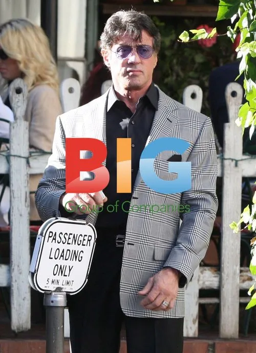 Sylvester Stallone Lunch at The Ivy