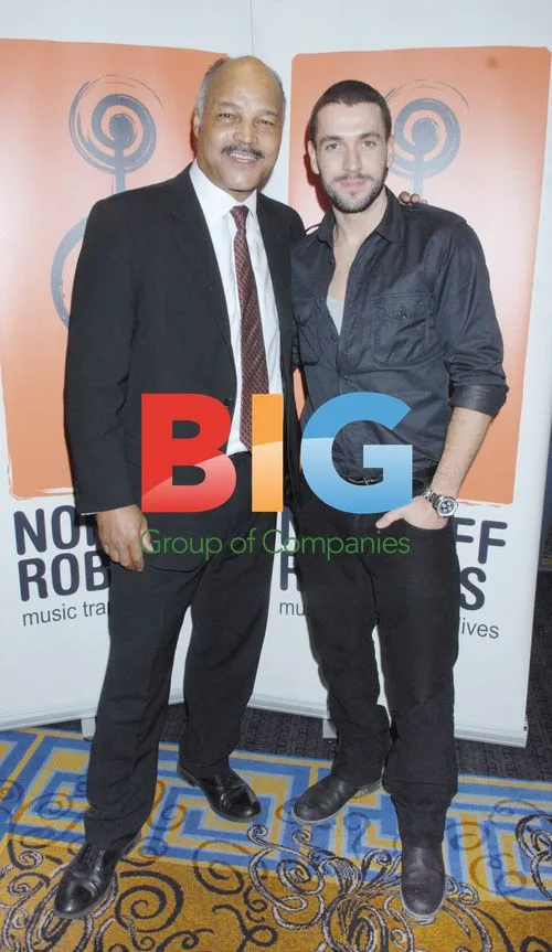 John Conteh and Shayne Ward at Nordoff-Robbins Boxing Dinner
