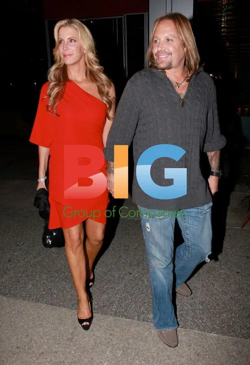Vince Neil Out with Female Companion