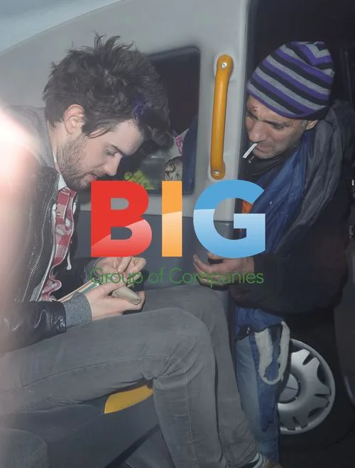 Jack Whitehall Giving to Homeless