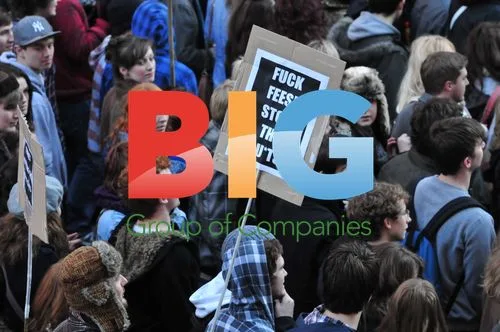 Students Protest Tuition Fees in Liverpool, UK