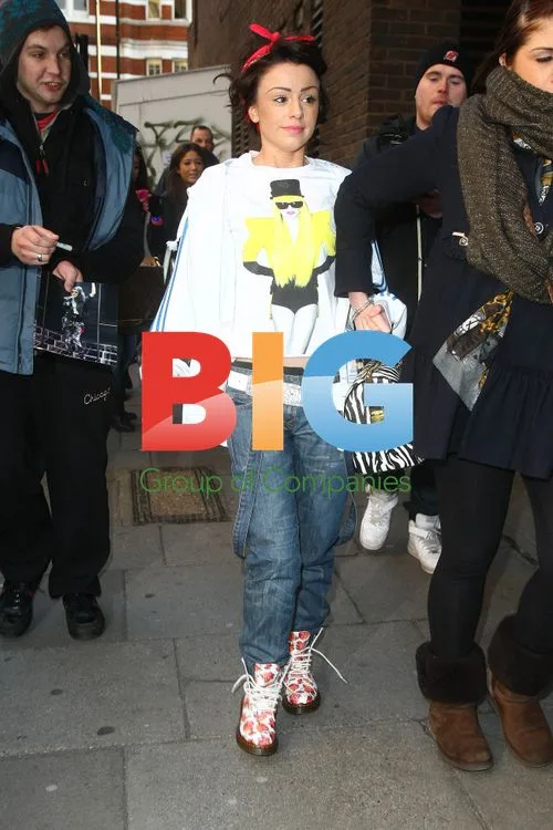 X Factor Contestant Cher Lloyd Arrives at Rehearsal Studio
