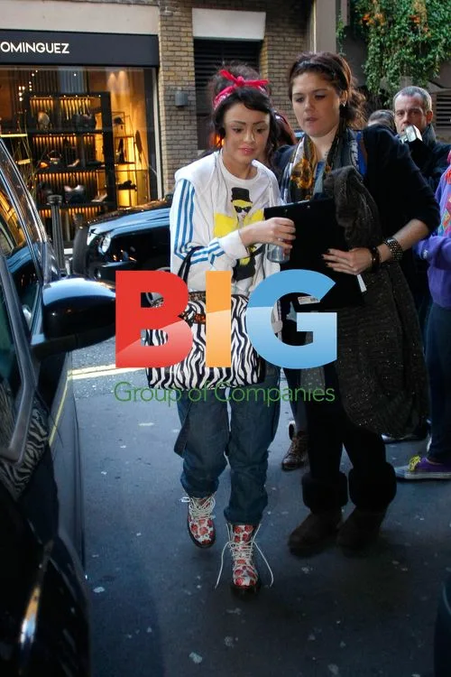 Cher Lloyd Arrives at Rehearsal Studio