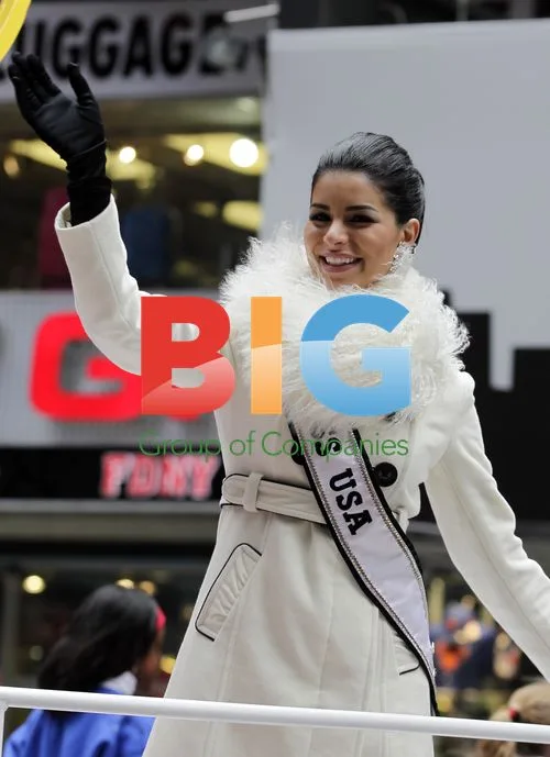 Miss USA Rima Fakih Macy's Thanksgiving Parade