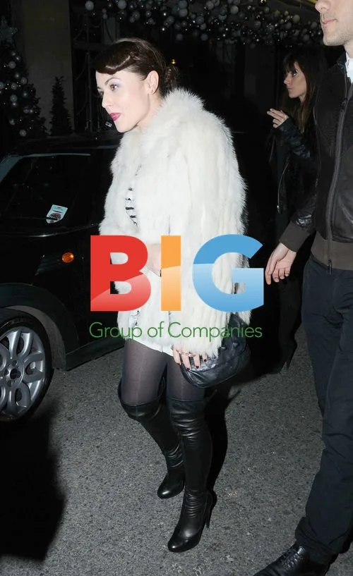 Celebs Leaving Dior Dinner Party in London
