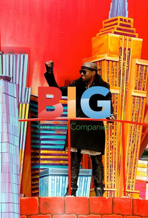 Kanye West at Macy's Thanksgiving Parade