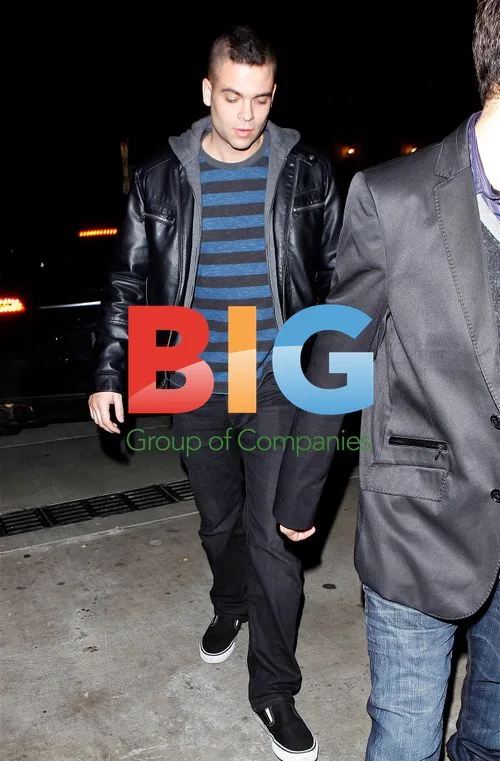 Mark Sallas out in Hollywood