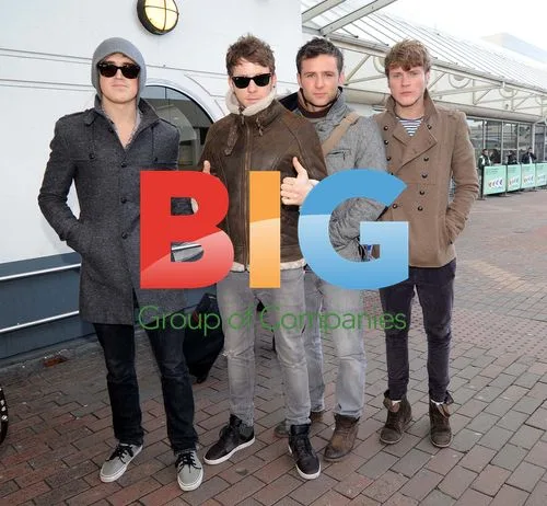 McFly Arrives at Dublin Airport