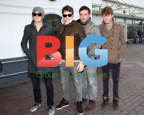 McFly Arrives at Dublin Airport