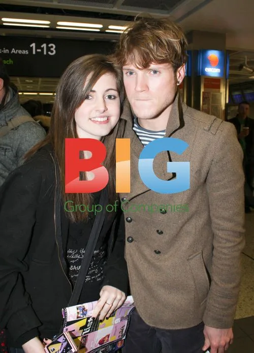 McFly Arrive at Dublin Airport