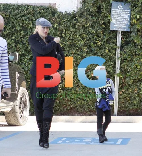 Gwen Stefani and Gavin Rossdale with son Kingston